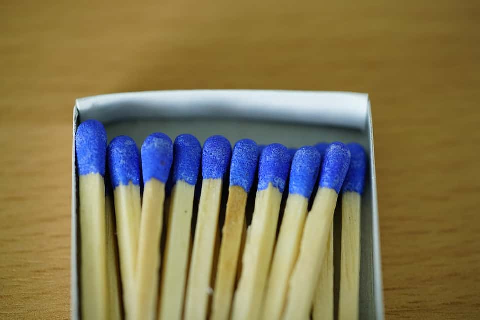 Match Matches Fire Match Head Sulfur