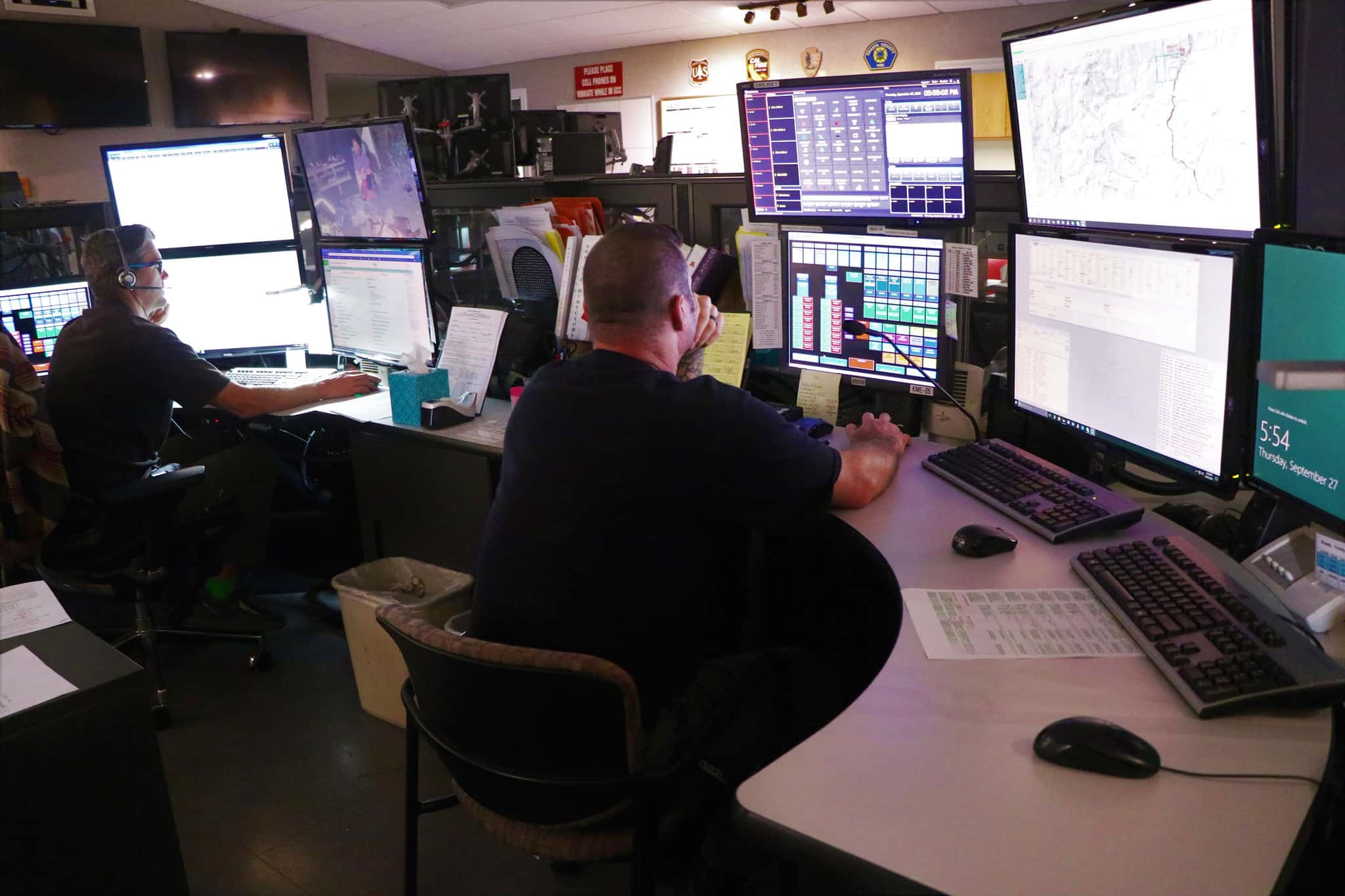 Redding Combined Dispatch Center 2018