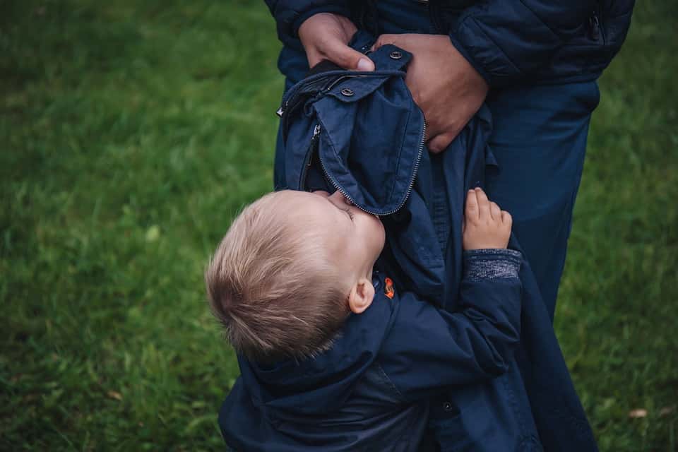 Adult Autumn Back People Child Casual Boy