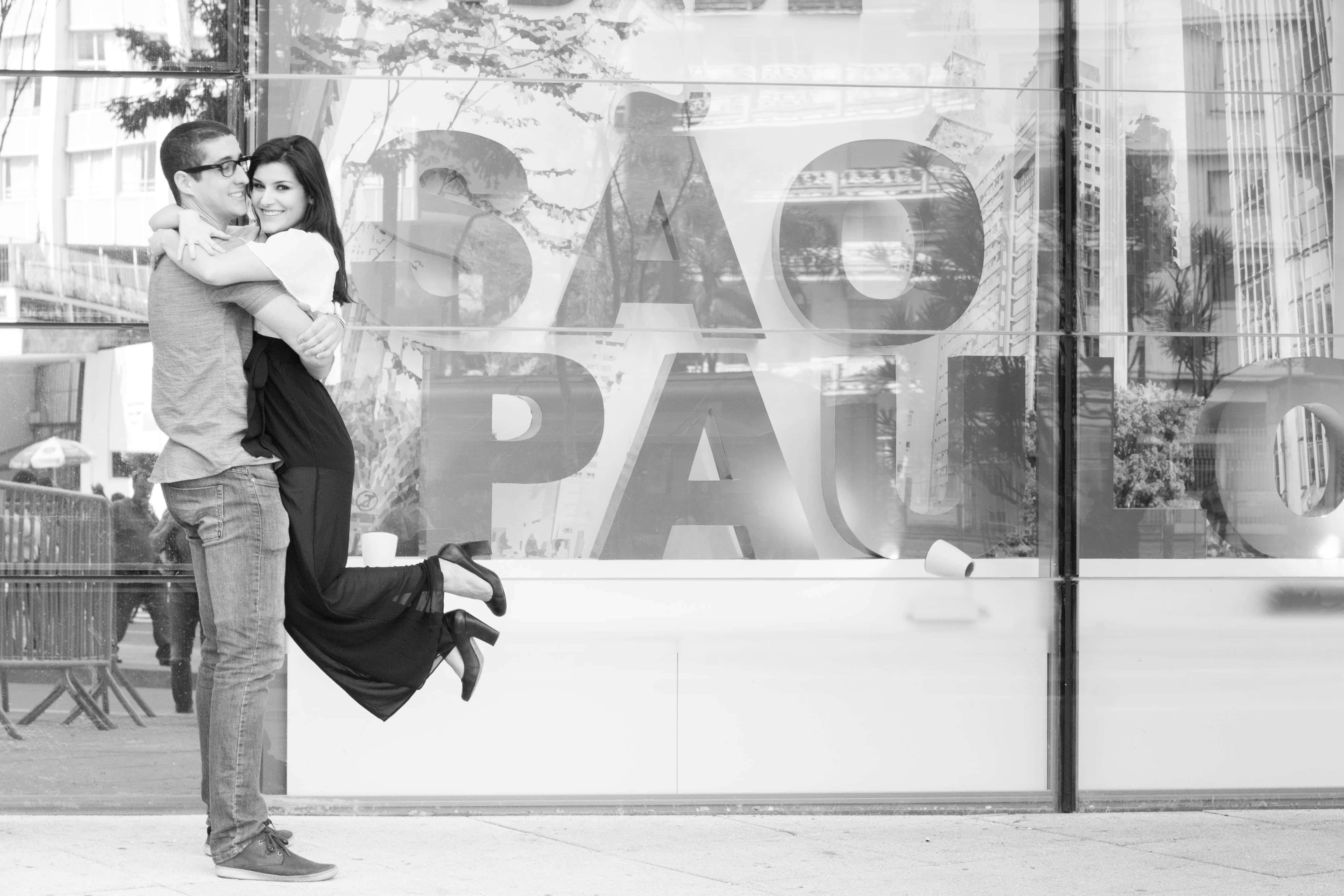 Canva - Grayscale Photo of Man and Woman Embracing Each Other