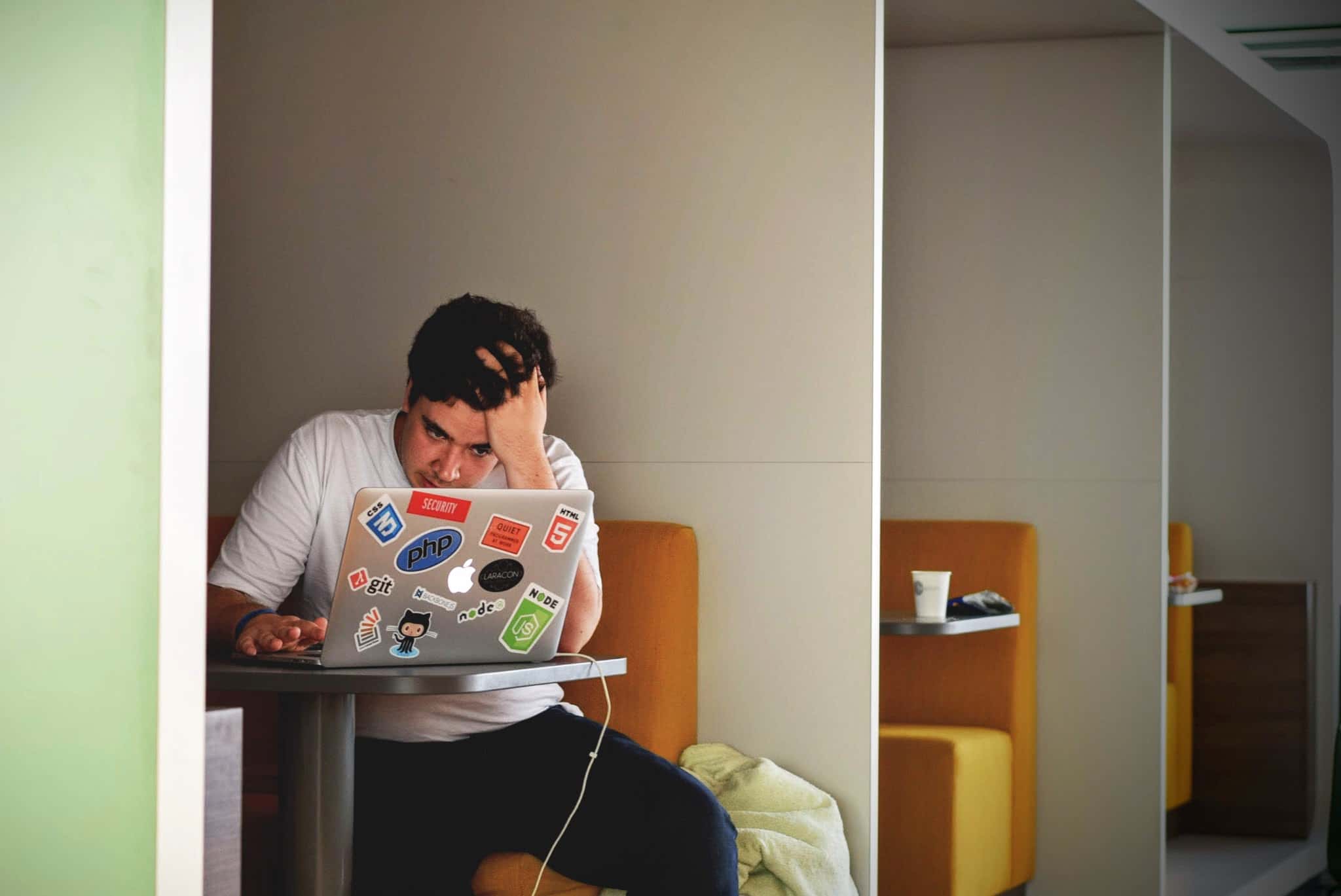 Canva - Man in White Shirt Using Macbook Pro