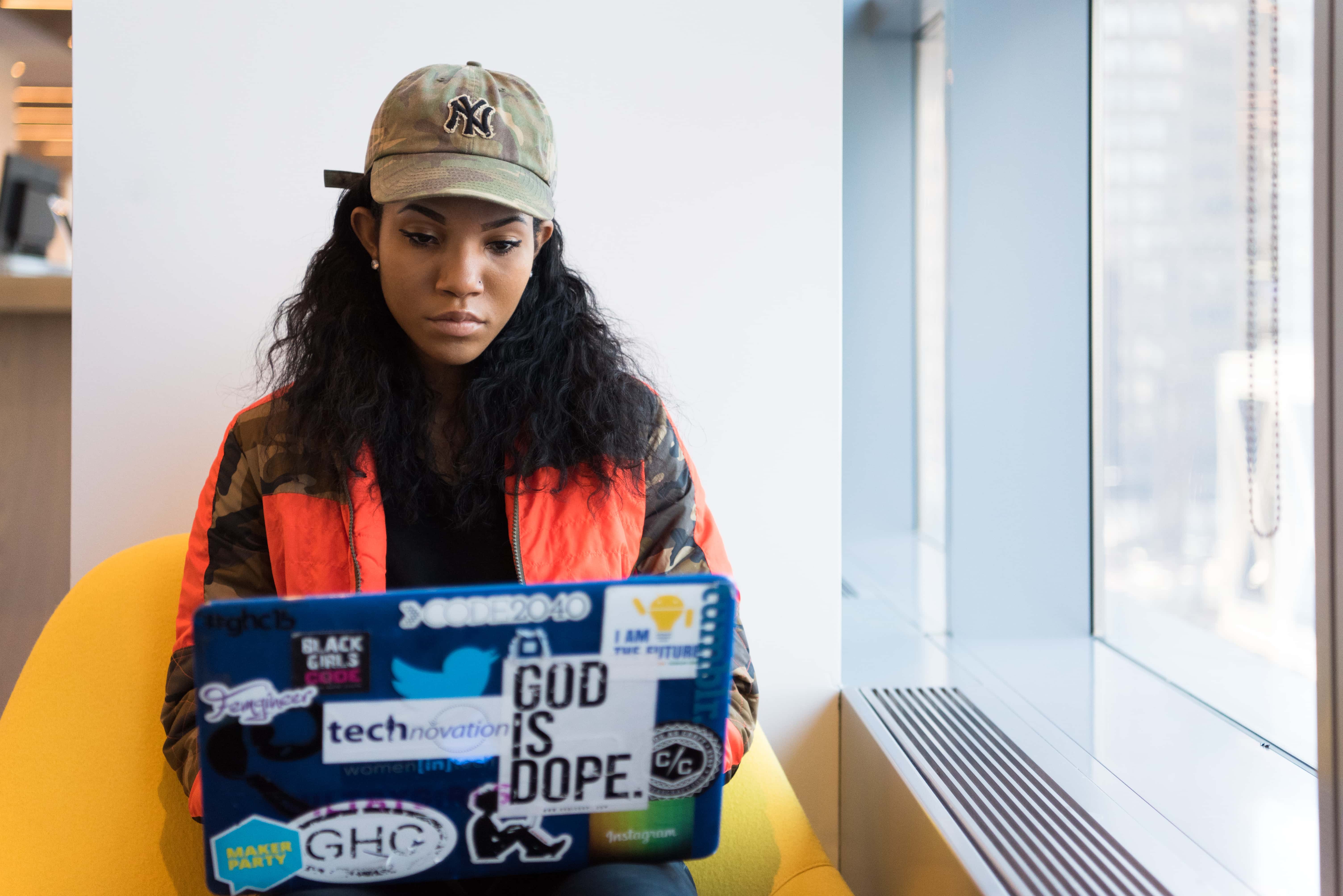 Canva - Woman Using Laptop Computer