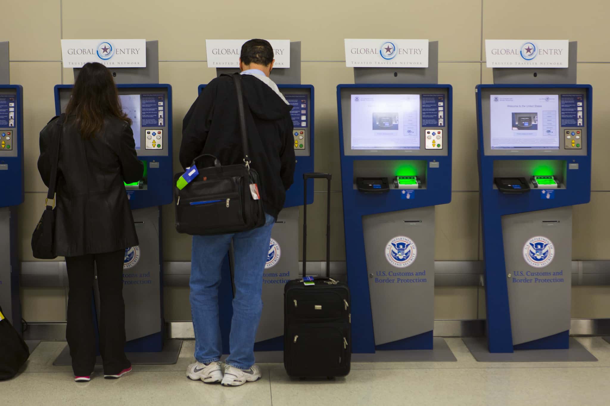 APC and Global Entry Kiosks