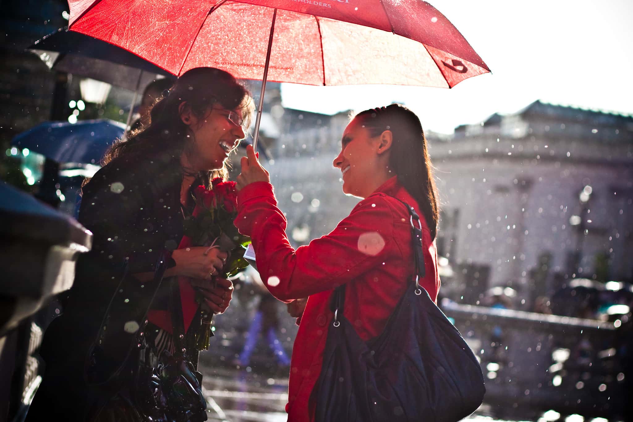 Meeting In The Rain