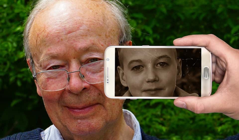 Age Smartphone Man Youth Child Old Face Boy