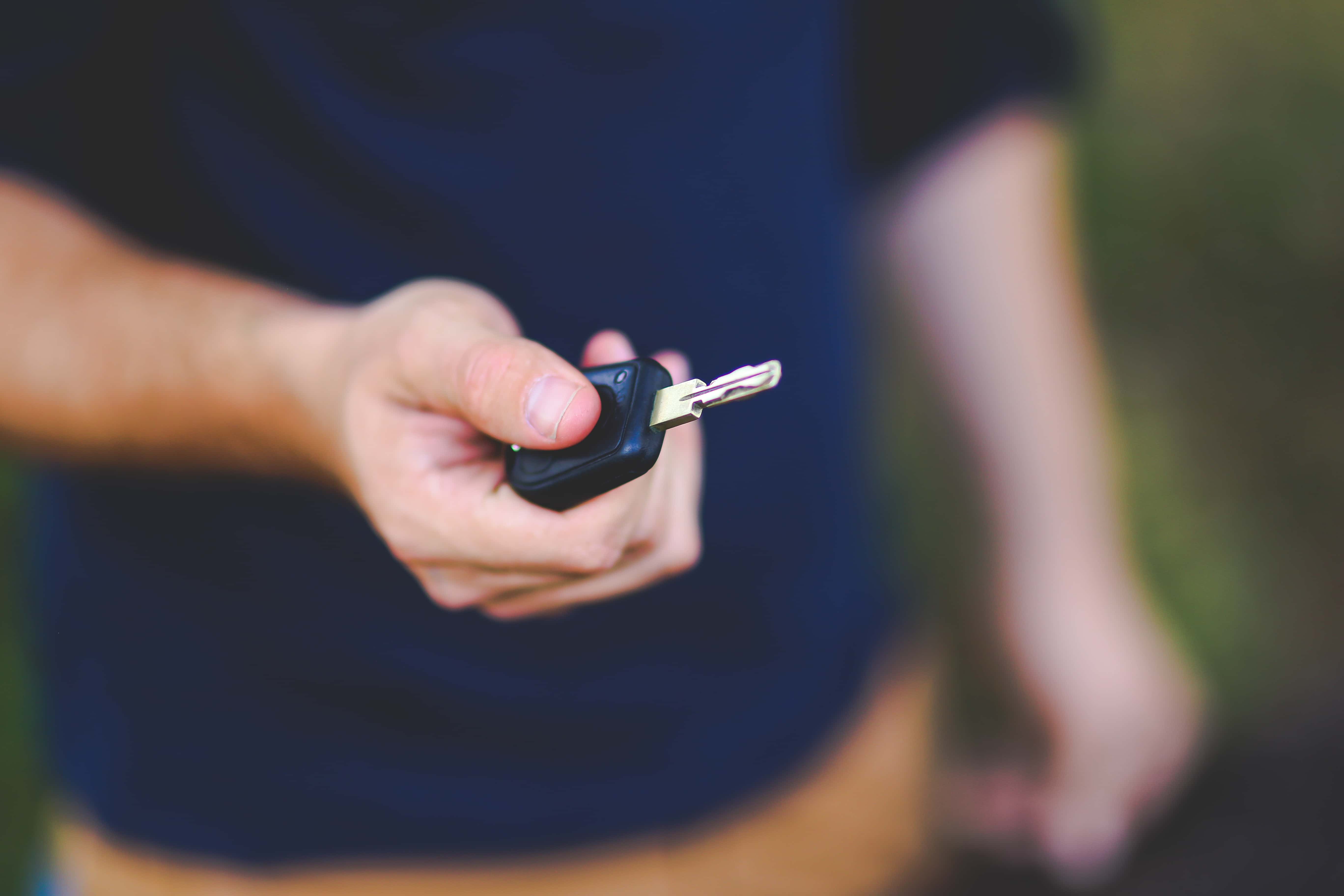 Canva - Car key in hand