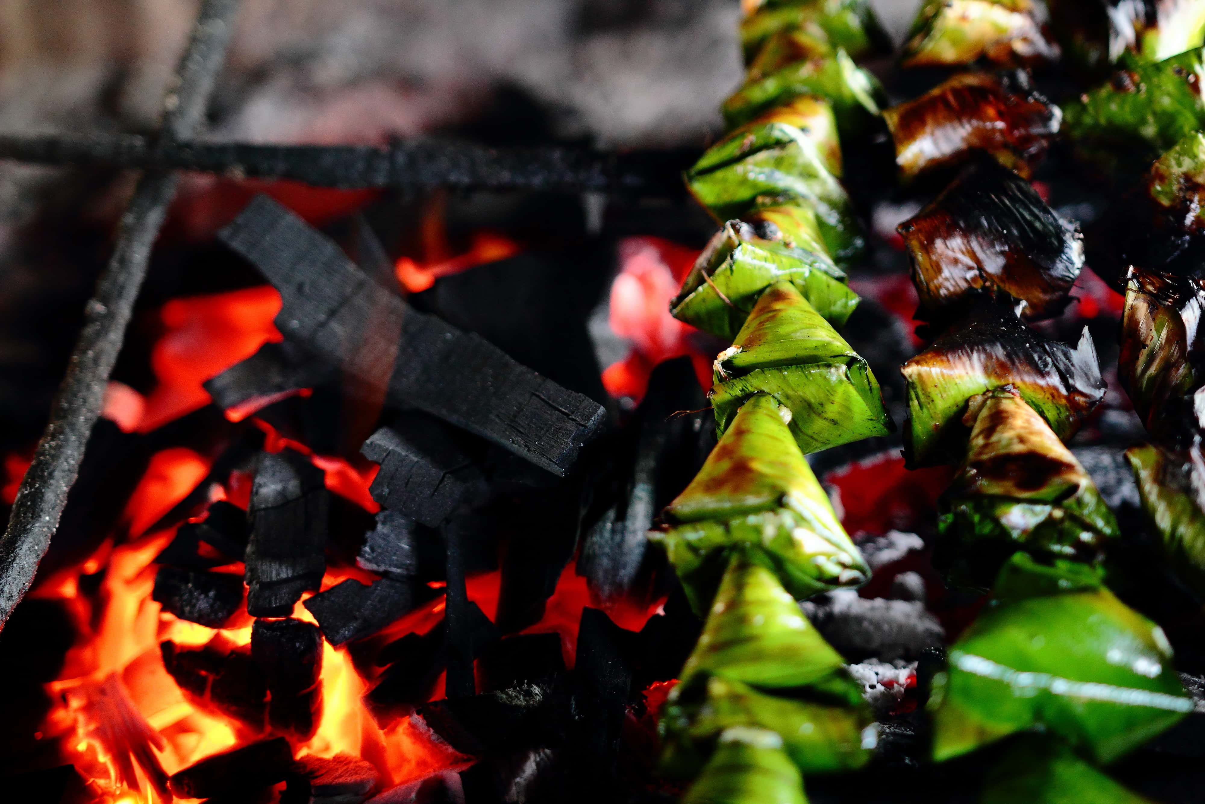 Canva - Grilled Leaves in Stick