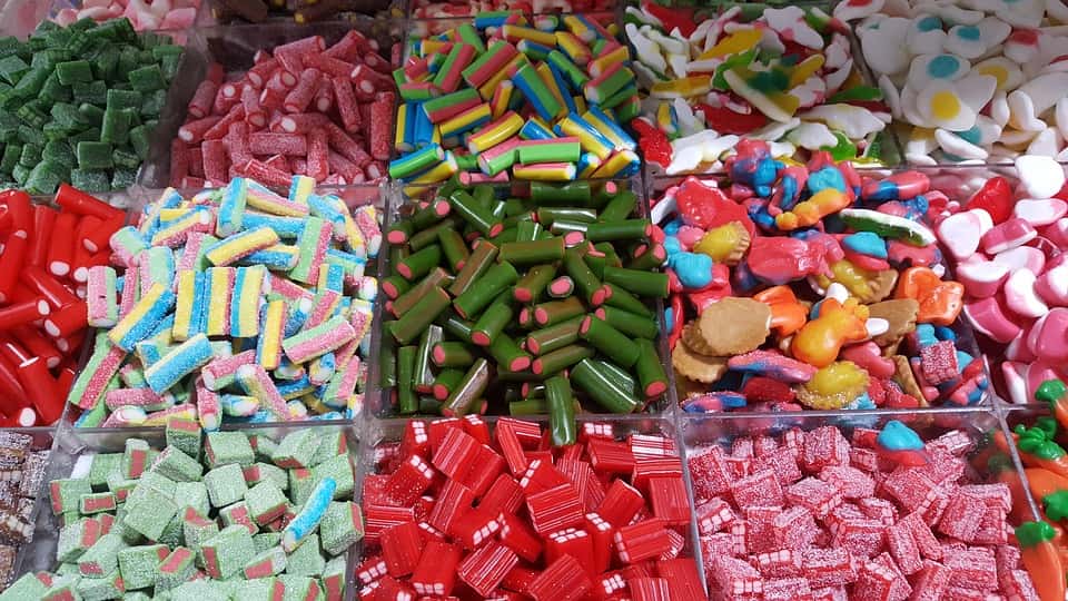 Color Sugar Food Variation Batch Candy Delicious