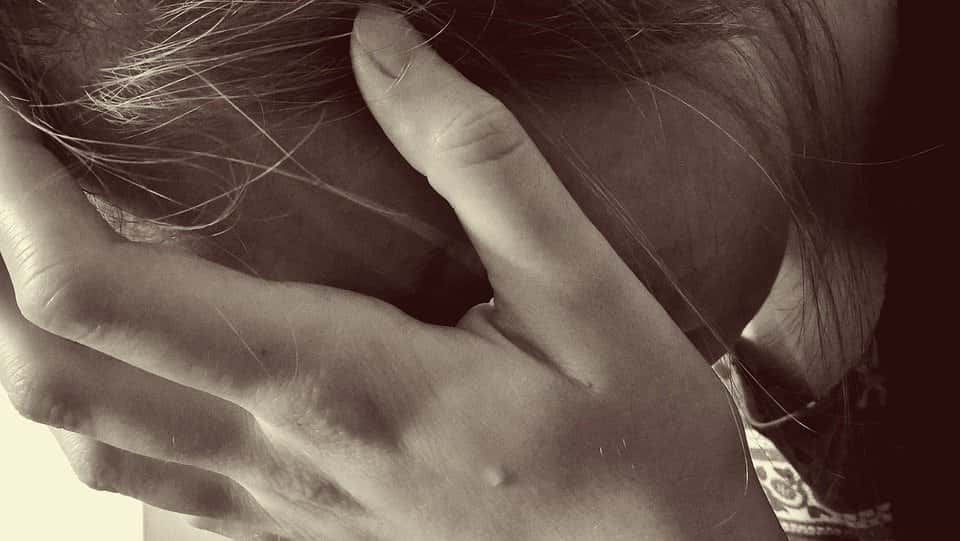 Desperate Sad Mourning Tears Woman Depression Cry
