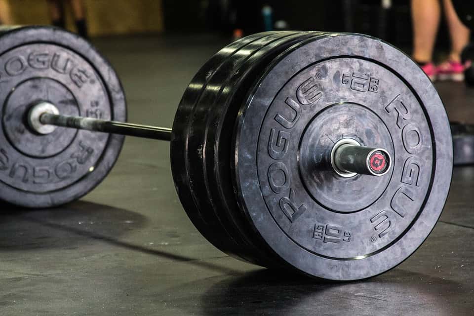 Pounds Gym Bar Weights Power Strong Fitness