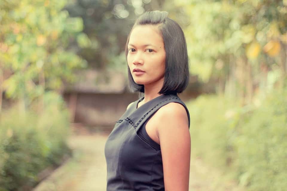Woman Happy Indonesian Short Asian