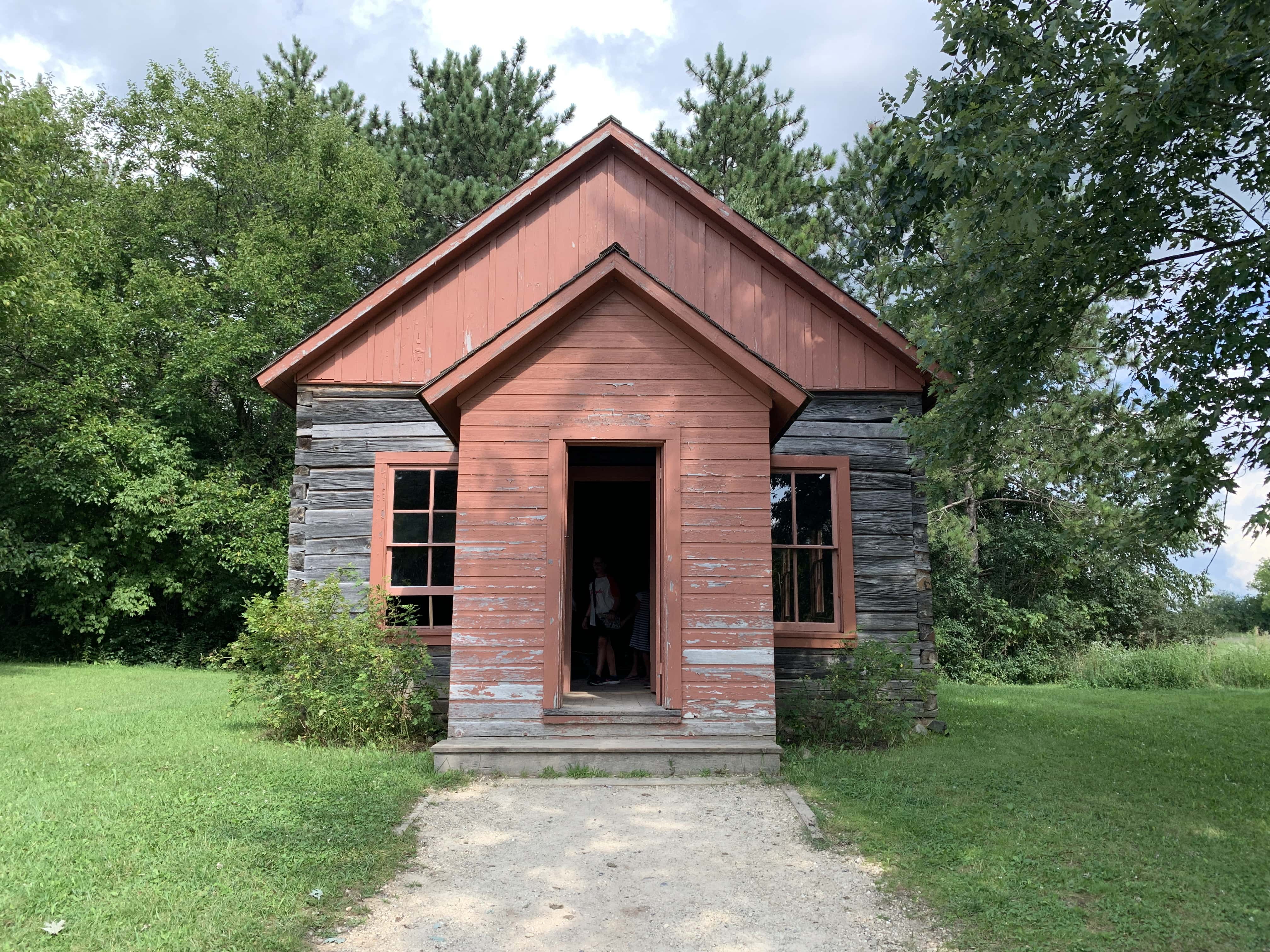 front-door-of-school-house
