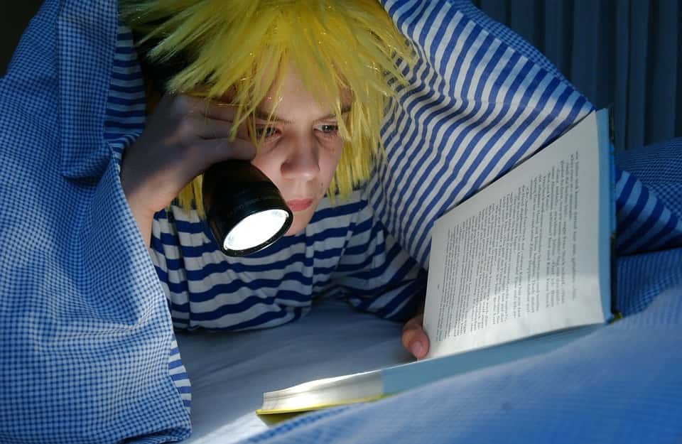 Flashlight Fairytale Read At Night Under The Duvet