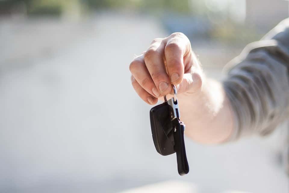 People Hold Car Hand Keys Guy Man Drive Male