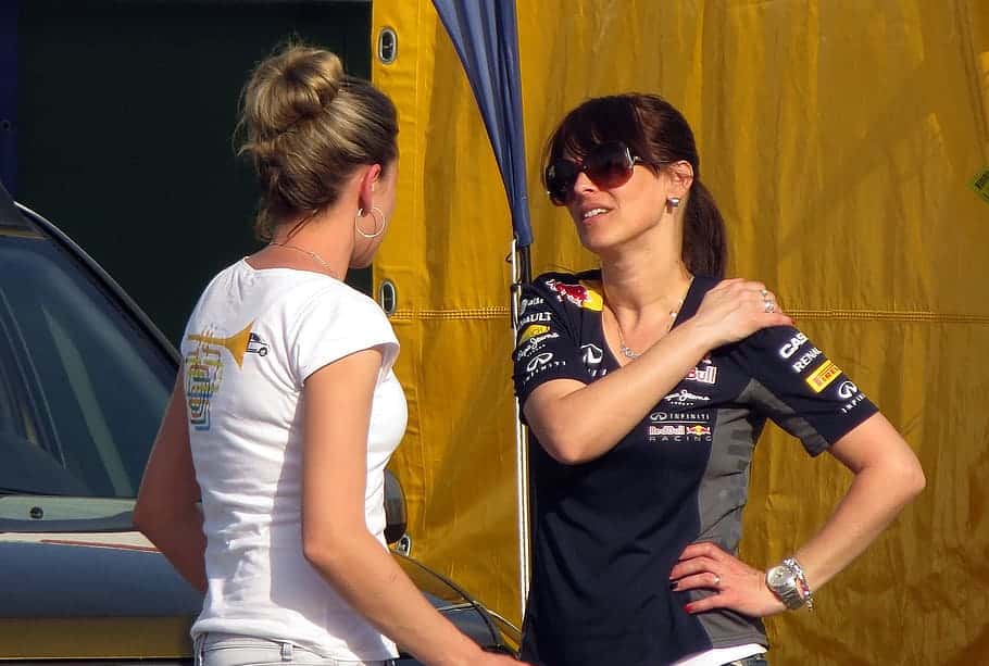 women-beautiful-talking