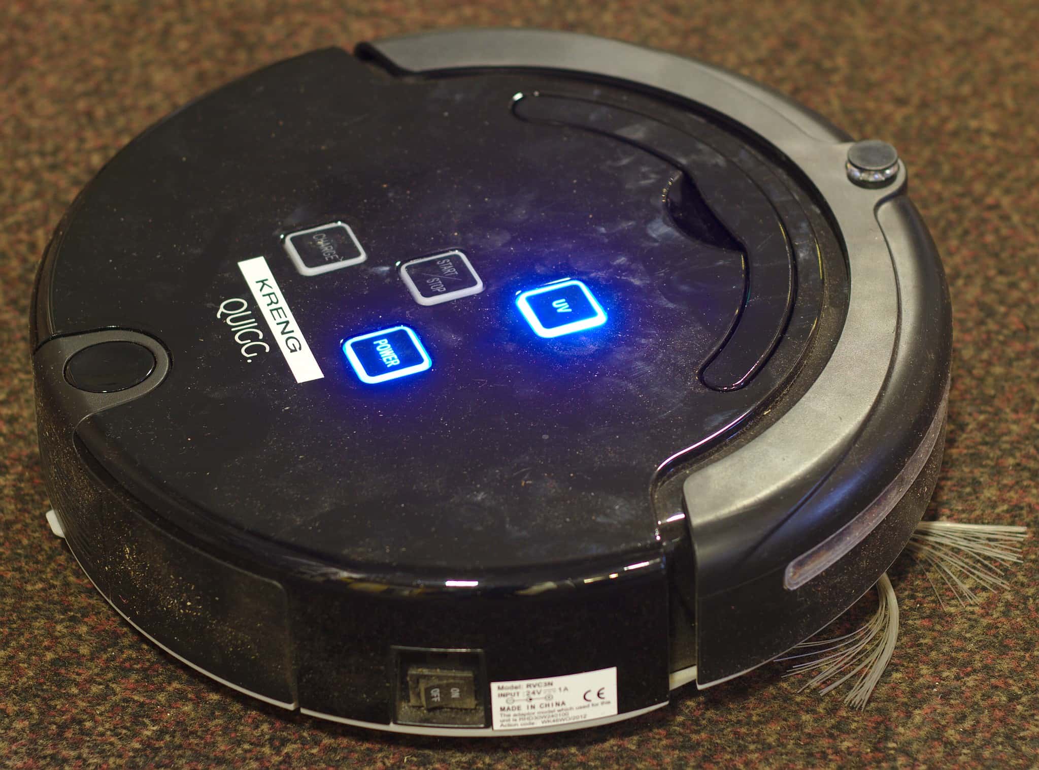 RVC3N Robotic Vacuum Cleaner "Kreng" on the job
