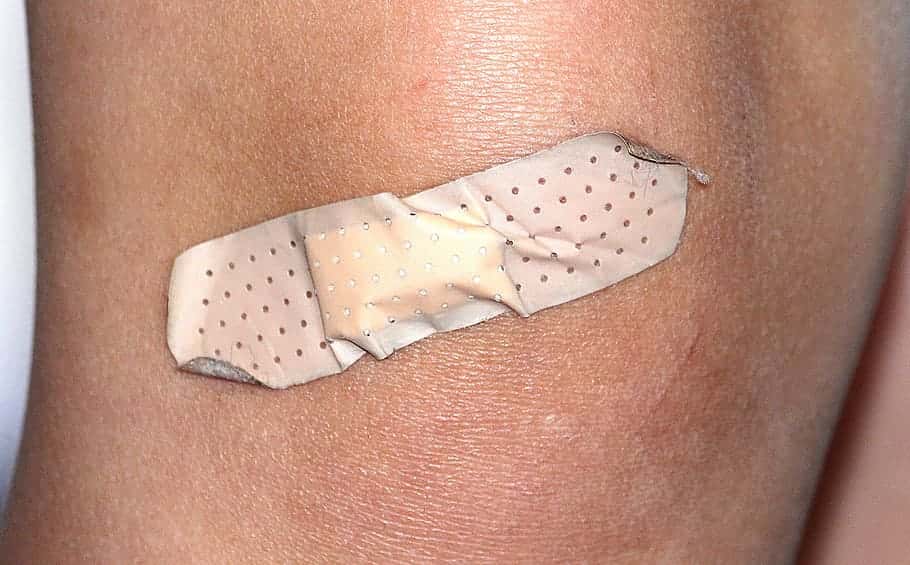 patch-knee-wound-pain