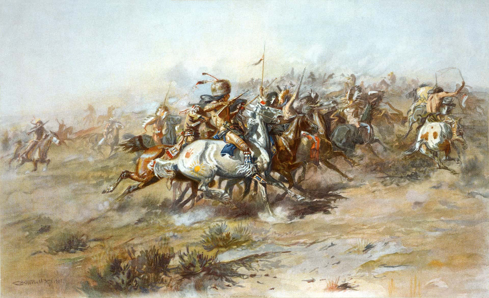1920px-Charles_Marion_Russell_-_The_Custer_Fight_(1903)