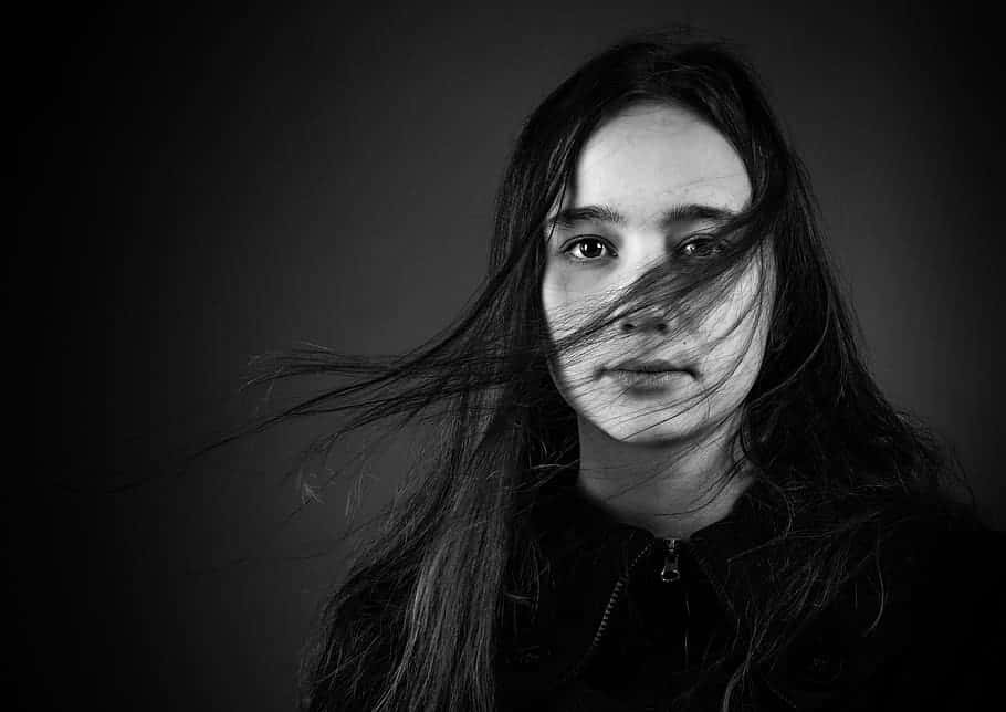 black-white-woman-girl