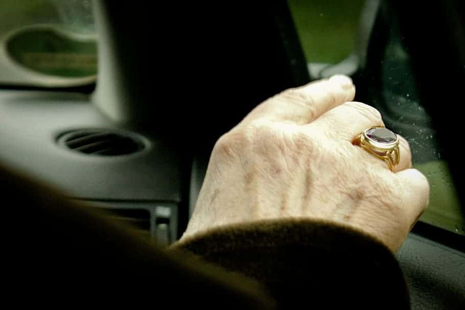 hand-old-ring-human