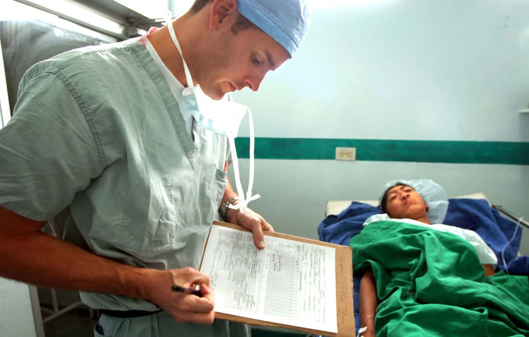 Air Force medics conduct plastic surgery clinic