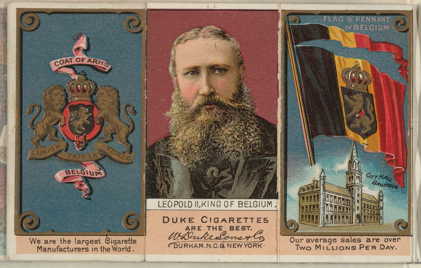 Leopold_II,_King_of_Belgium,_from_the_Rulers,_Flags,_and_Coats_of_Arms_series_(N126-2)_issued_by_W._Duke,_Sons_&_Co._MET_DPB873867