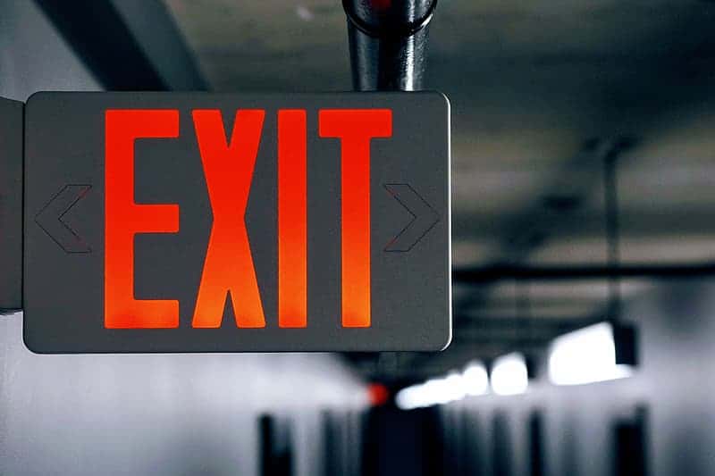 city-exit-sign