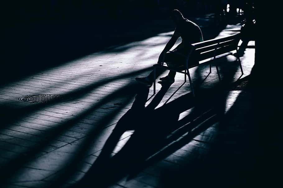 dark-bench-people-man