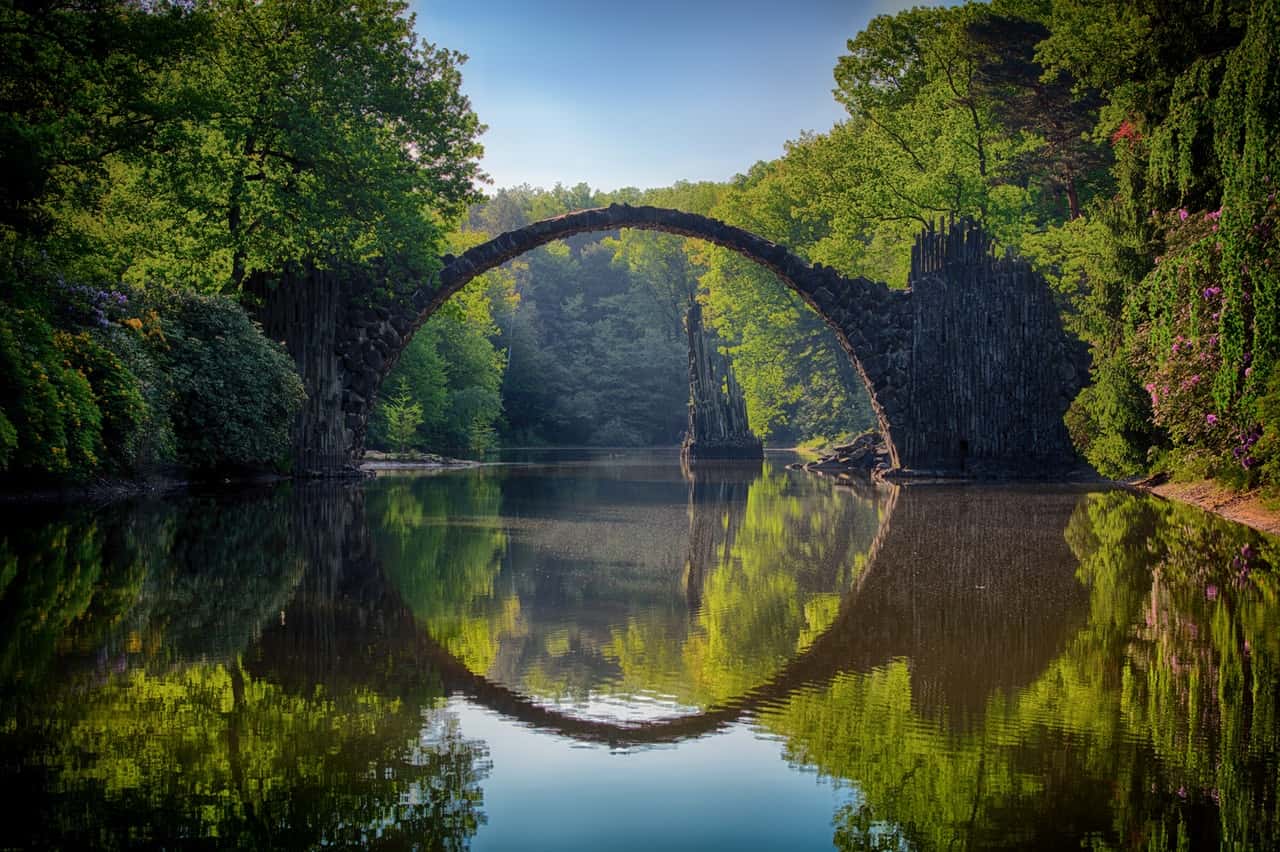 gray-bridge-and-trees-814499