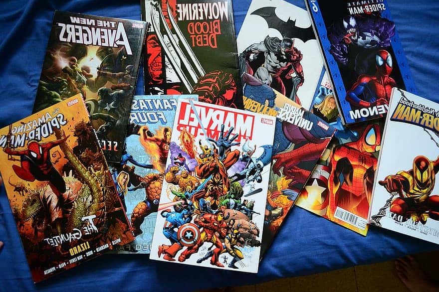 comics-novels-superhero-marvel-dc