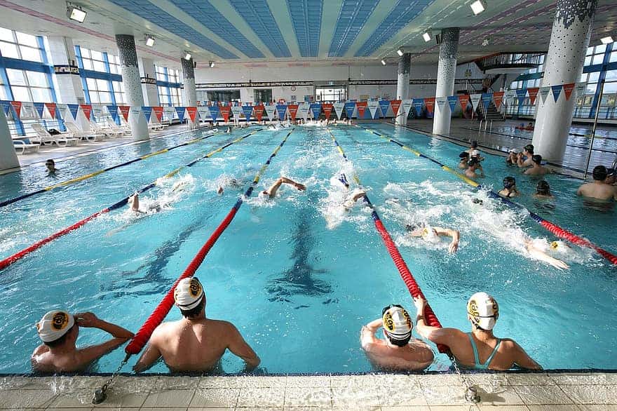 swimming-pool-indoor-pool-exercise-life-physical-education-morning-exercise-water-break-swelter