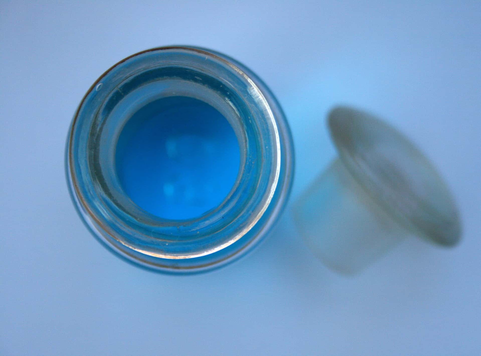 glass-container-with-blue-liquid