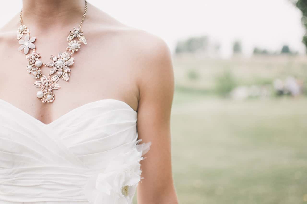 woman-in-white-dress-wearing-gold-chunky-necklace-during-66354