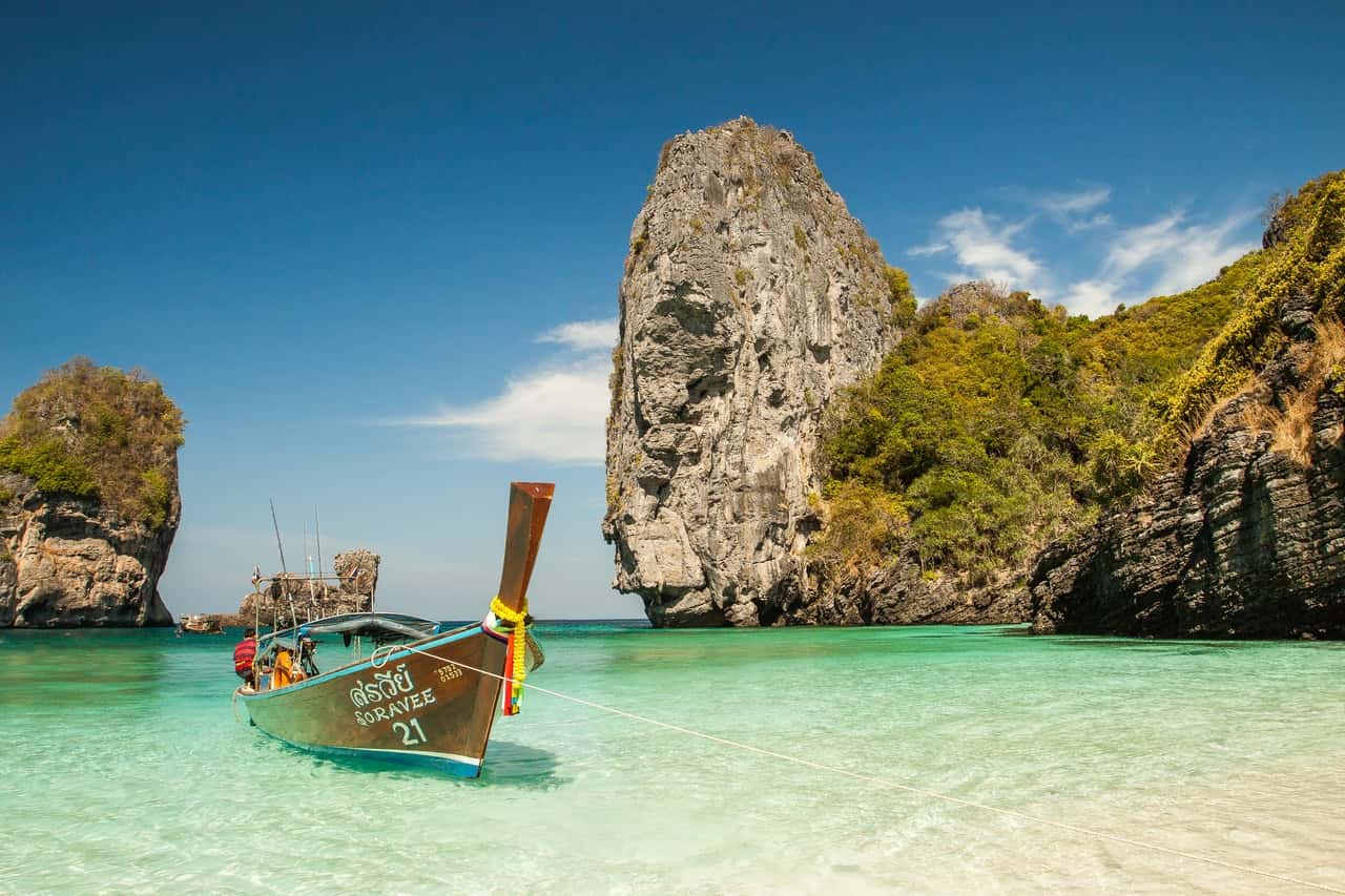 brown-boat-on-body-of-water-nduring-day-time-176400