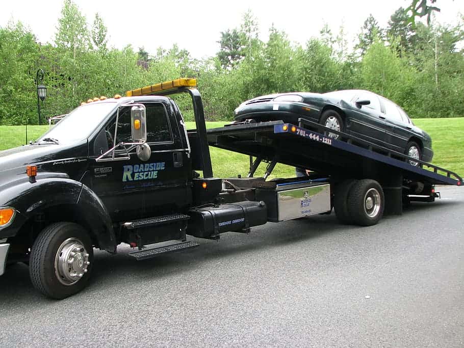 car-black-tow-truck