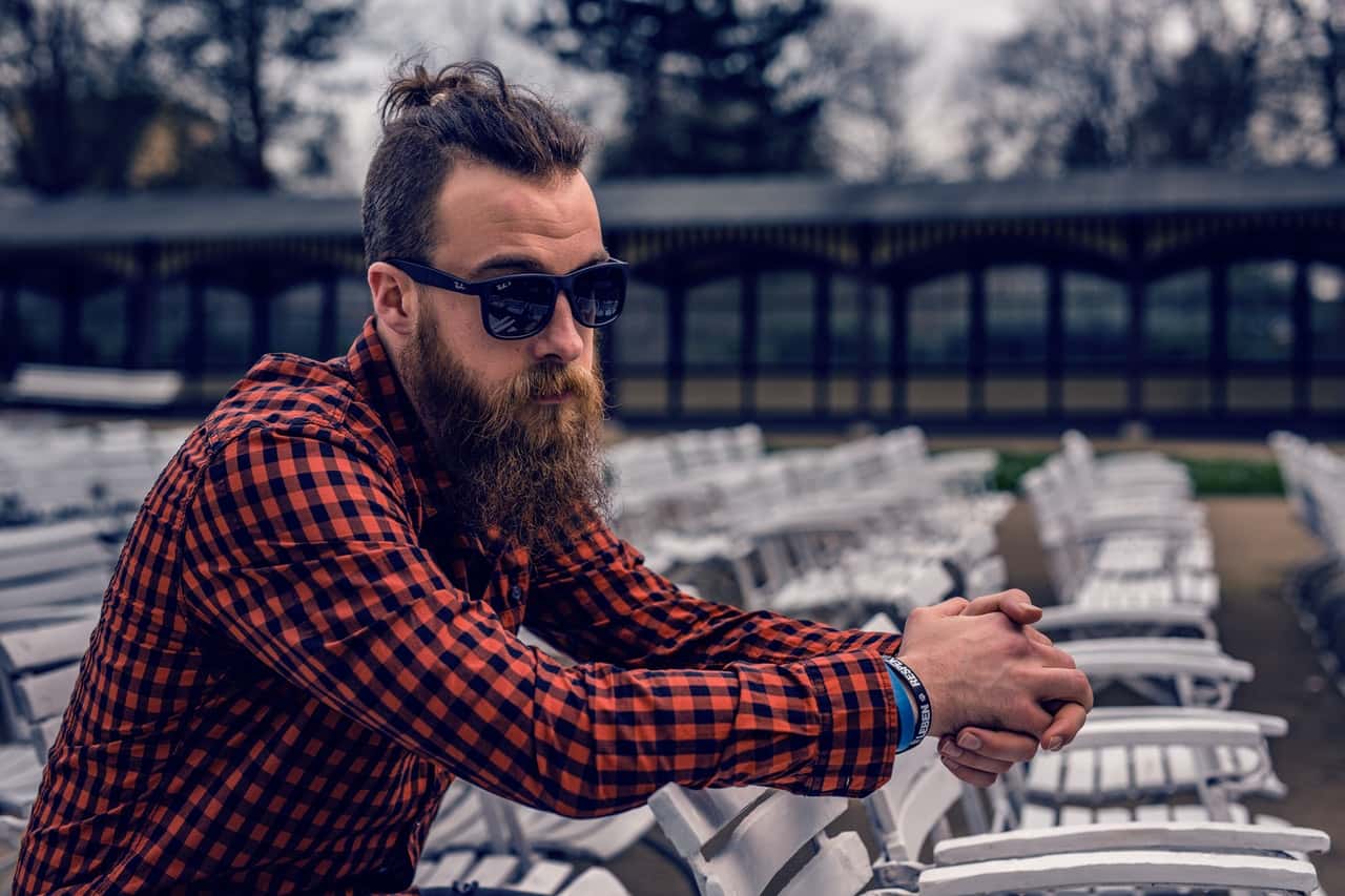 man-wearing-black-and-red-checkered-long-sleeve-shirt-69212