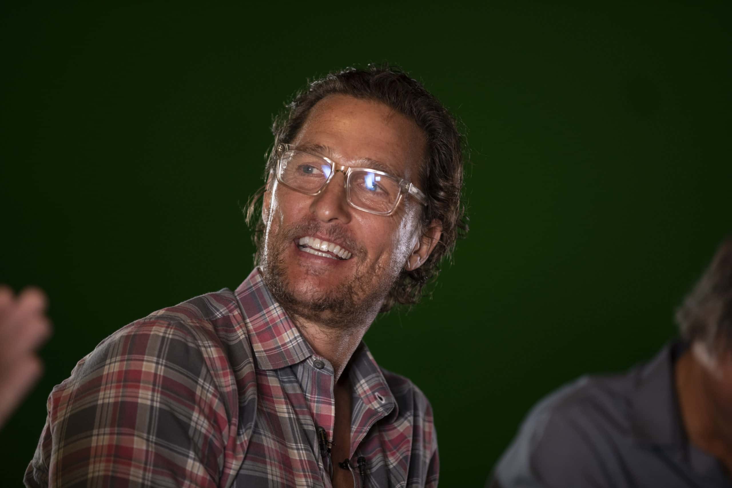Matthew McConaughey and Scott Rice host conversation with film d