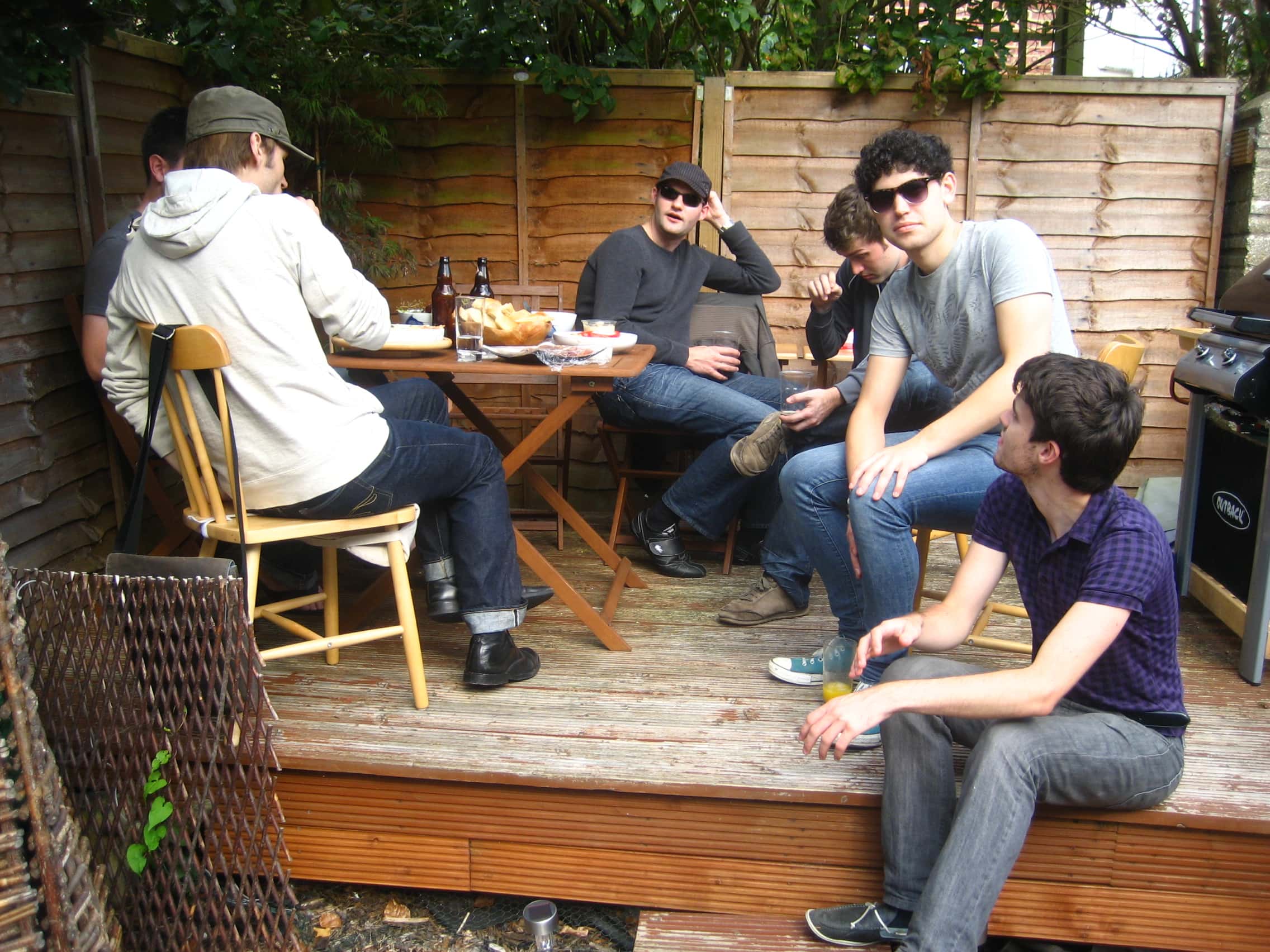 The guys hanging out